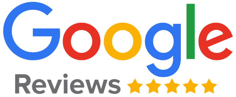 Google Reviews, five stars